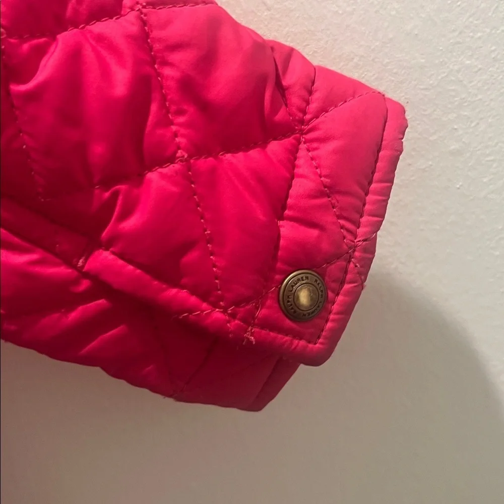 Ralph Lauren Kids Quilted Pink Jacket